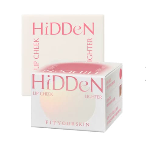 Lip Cheek Hidden Lighter & Lip Balm Hidden Lighter, 2.7g+2.3g, 03 Bring Sunset, 1pack