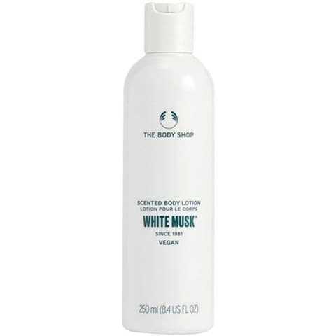 White Musk Scented Body Lotion, 250ml, 1pack