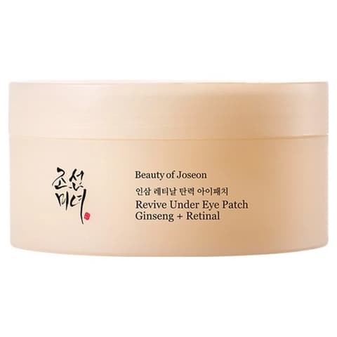 Beauty of Joseon Ginseng + Retinal Revive Under Eye Patch, 60ea, 1pack