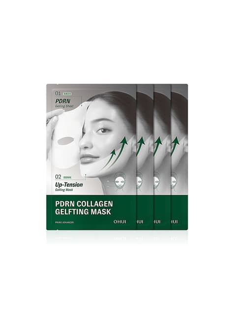Prime Advancer PDRN Collagen Gelifting Mask, 4ea, 1pack