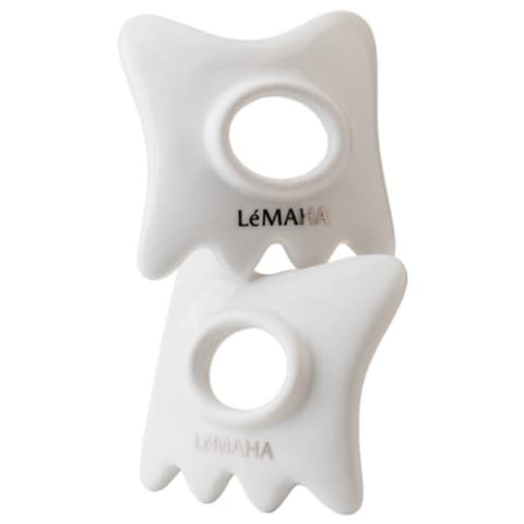 Ceramic Ring Gua Sha, 2ea
