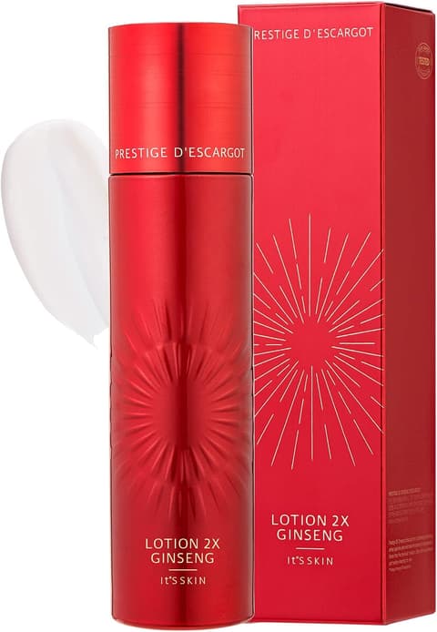 Prestige Lotion 2X Ginseng D'escargot, 140ml, 1pack