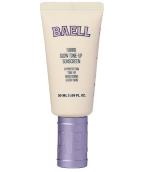 Farro Glow Tone-Up Sun Cream [SPF50+/PA++++], 50ml, 1pack