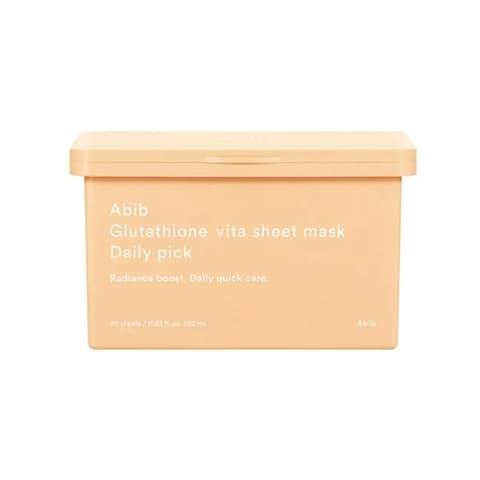 Glutathione Vita Sheet Mask Daily Pick, 30ea, 1pack
