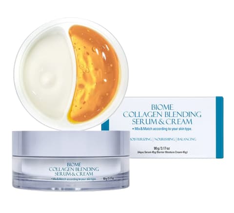 Biome Collagen Blending Serum & Cream, 90g, 1pack