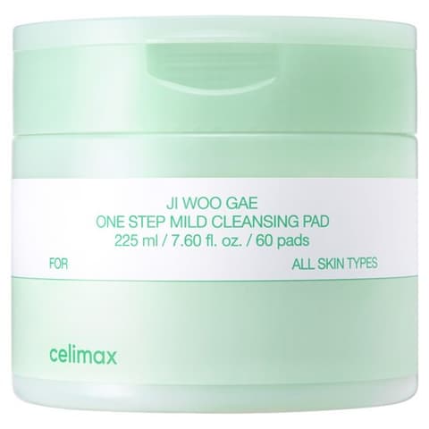 Ji Woo Gae One Step Mild Cleansing Pad, 60ea, 1pack