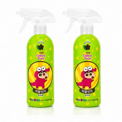 Shinchan Edition Cotton Foot Shampoo [Mint Choco], 385mlx2ea, 1pack
