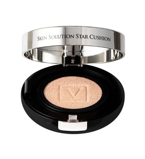Skin Solution Star Cushion [SPF50+/PA+++], 15g+15g, Natural, 1set