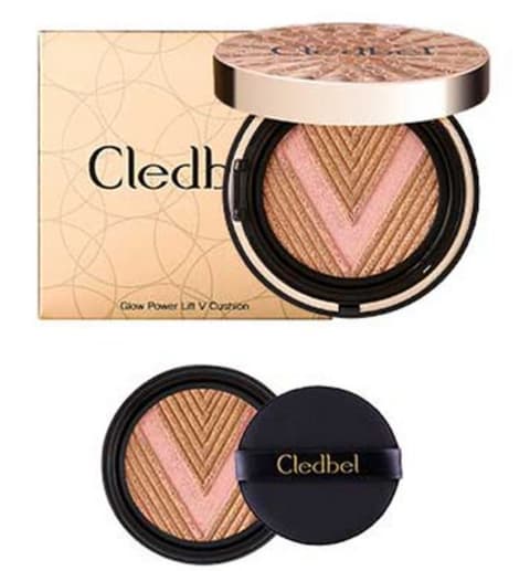 Glow Power Lift V Cushion [SPF50+/PA++++], 13g+13g, 21 Pink Gold Beige, 1set