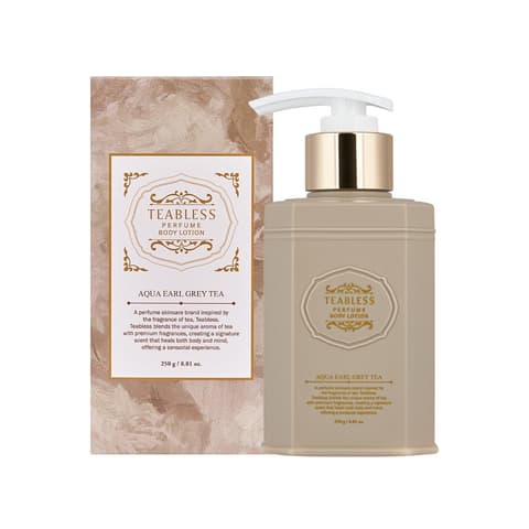 Aqua Earl Grey Tea Perfume Body Lotion, 250g, 1pack