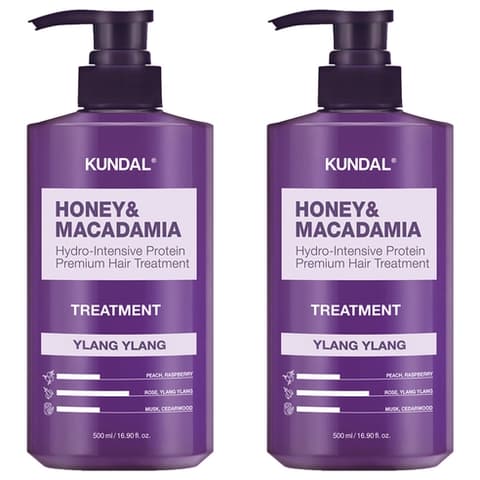 Honey & Macadamia Hair Treatment [Ylang Ylang], 500mlx2ea, 1pack