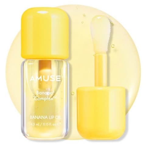 Banana Lip Oil, 4.5ml, 02 Banana, 1pack