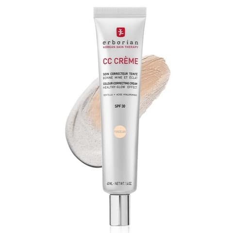 erborian CC Cream [SPF30/PA+++], 40ml, Porcelain, 1pack