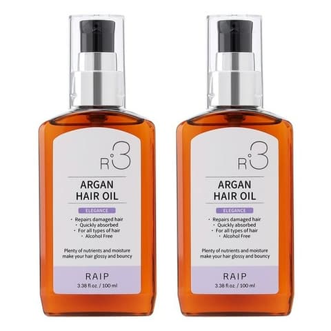 R3 Argan Hair Oil [Elegance], 100ml, 2ea