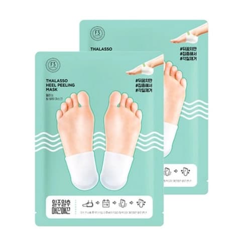 Thalasso Heel Peeling Mask, 2ea