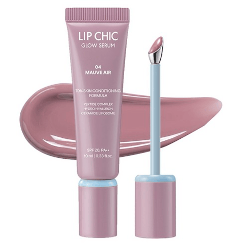 Lip Chic Glow Serum [SPF20/PA++], 10ml, 04 Mauve Air, 1pack