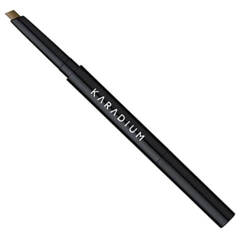 Flat Eyebrow Pencil, 0.3g, 02 Dark Brown, 1pack
