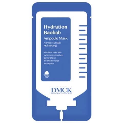 Hydration Baobab Ampoule Mask Sheet, 10eax10