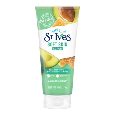 Soft Skin Avocado And Honey Scrub, 170g, 1pack