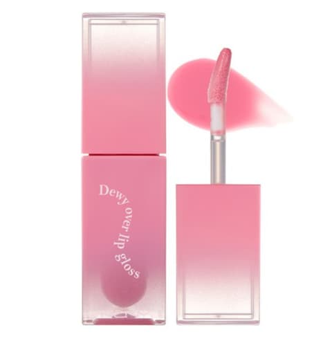 Dewy Over Lip Gloss, 3g, Ballerina Pink, 1pack