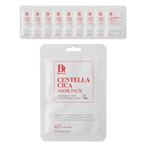 Goodbye Redness Centella Sheet Mask, 10ea