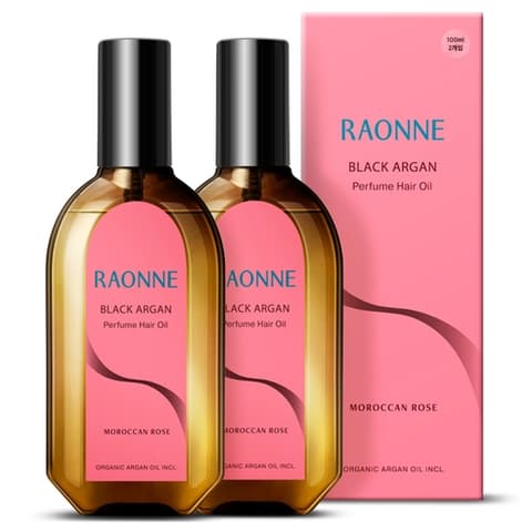 Black Argan Perfumed Hair Oil [Moroccan Rose]