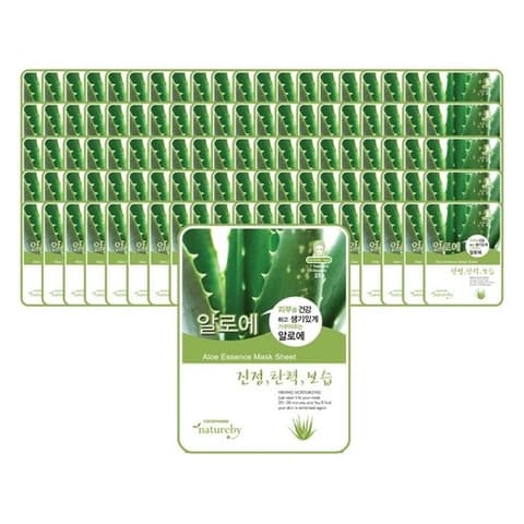 Aloe Essence Mask Sheet, 100ea