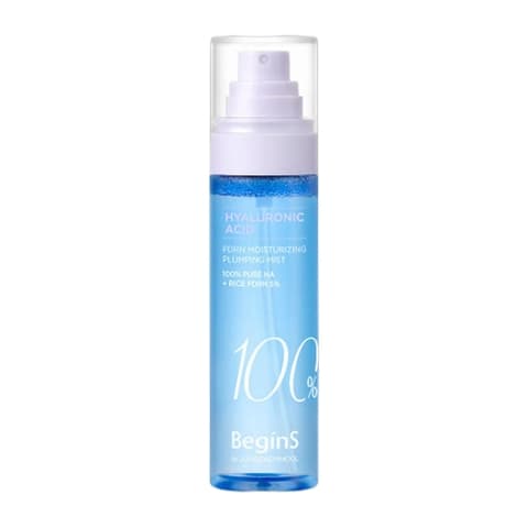 Blue Hydrangea Hyaluronic Acid 100 PDRN Moisturizing Plumping Mist, 100ml, 1pack