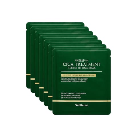 Premium Cica Treatment Repair Fitting Mask, 7ea, 1pack