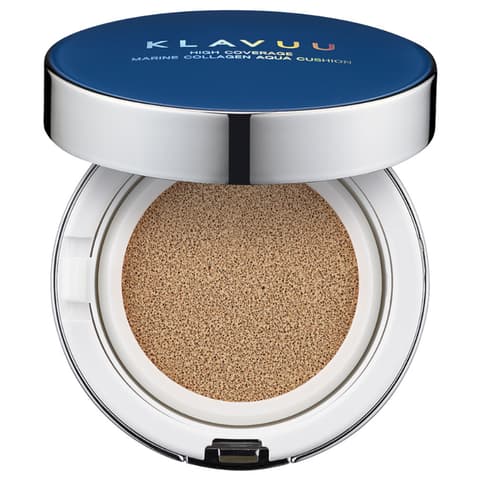Blue Pearlsation High Coverage Marine Collagen Aqua Cushion [SPF50+/PA+++], 12g, No.21, 1pack