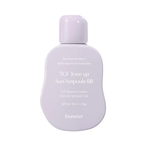 5GF Tone-Up Sun BB Cream, 60g, Purple, 1pack