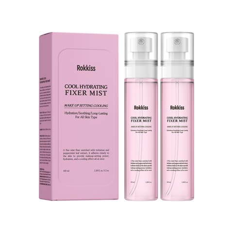 Cool Hydrating Fixer Mist, 100ml+100ml