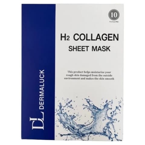 H2 Collagen Sheet Mask, 10ea, 1pack
