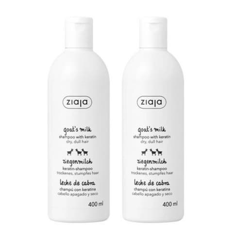 Goat's Milk Shampoo, 400ml+400ml