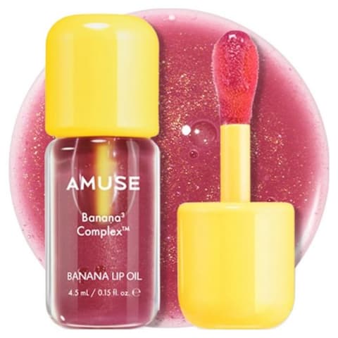 Banana Lip Oil, 4.5ml, 06 Rose Sorbet, 1pack