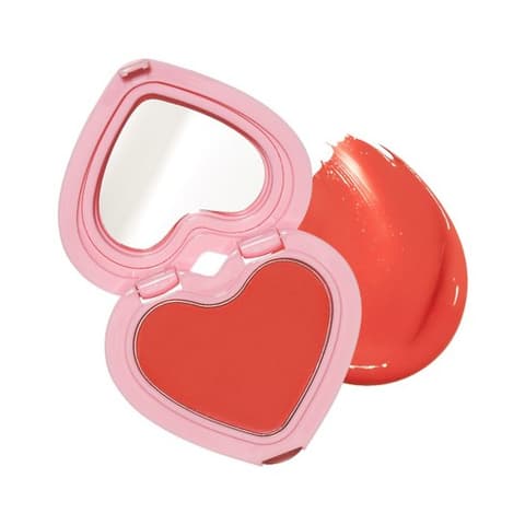 Dewy Cream Blusher, 2.3g, 07 Pumpkin Ball, 1pack
