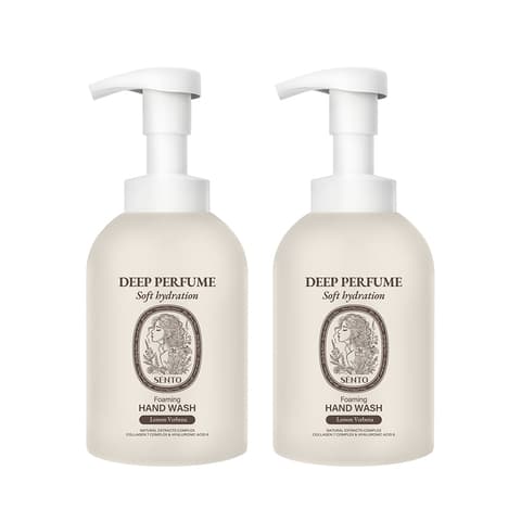Deep Perfume Foaming Hand Wash [Lemon Verbena Scent], 510ml+510ml