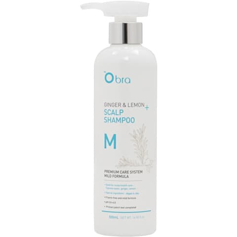 Ginger & Lemon Scalp Care Shampoo, 500ml, 1pack