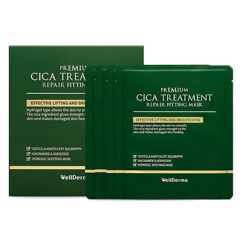 Premium Cica Treatment Repair Fitting Mask, 4ea, 1pack