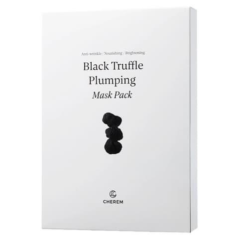 Black Truffle Plumping Sheet Mask, 5ea