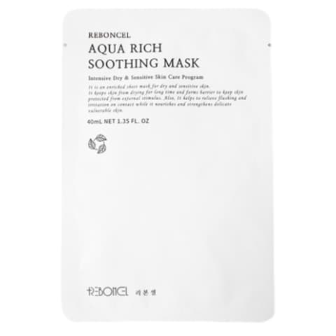 Aqua Rich Soothing Mask, 5ea