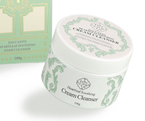 Houttuynia Cordata Soothing Moisture Mild Acidic Cream Cleanser, 100g, 1pack