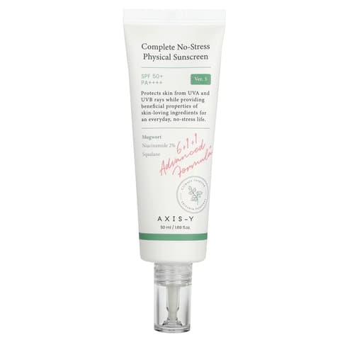 Complete No-Stress Physical Sunscreen SPF 50+ PA++++, 50ml