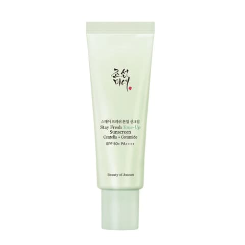 Stay Fresh Tone-Up Sunscreen Centella + Ceramide SPF 50+ PA++++, Green