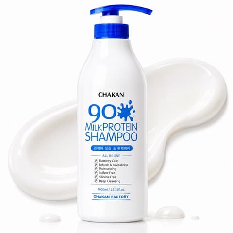 Milk Protein 90 Shampoo, 1,000ml, 1pack