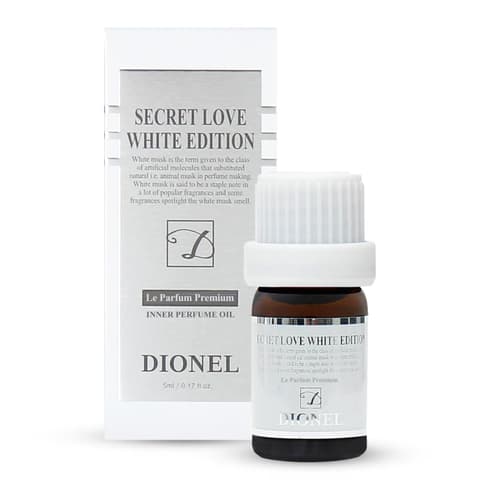 Secret Love Aroma Perfume Oil [White Edition], 5ml, 1pack