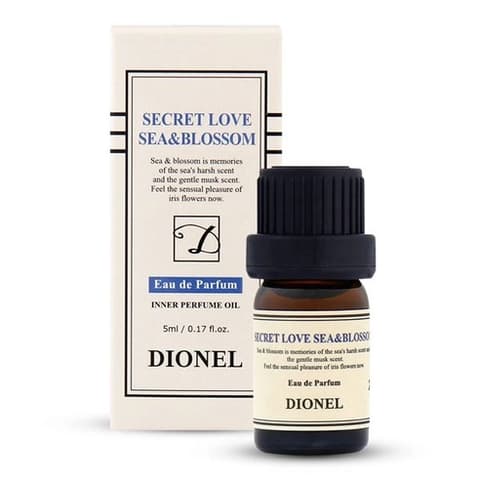 Secret Love Aroma Perfume Oil [Sea & Blossom], 5ml, 1pack