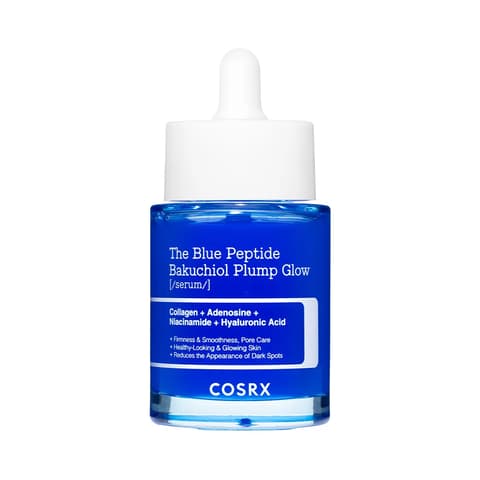 COSRX The Blue Peptide Bakuchiol Plump Glow Serum, 50ml, 1pack