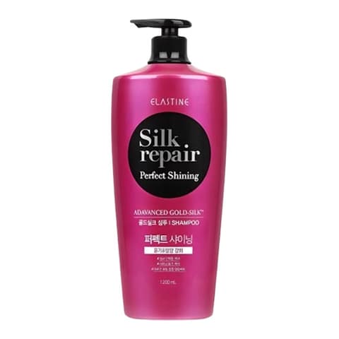 Silk Repair Perfect Shining Advanced Gold Silk Shampoo, 1,200ml, 1pack