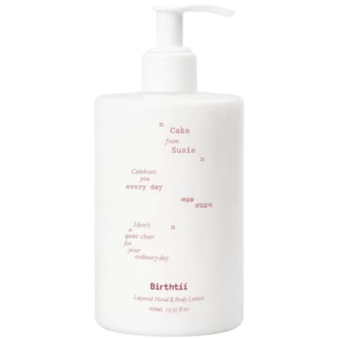 Layered Hand & Body Lotion [Cake From Sussie], 400ml, 1pack